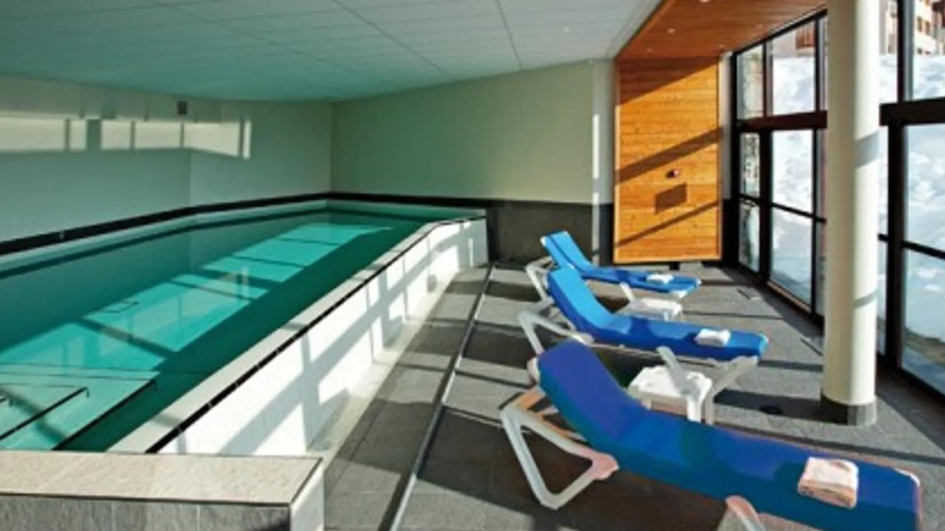 アパート Studio Cabine Avec Balcon, Piscine, Spa, Animaux Admis, Acces Direct Pistes - Belle Plagne - Fr-1-181-2825 La Plagne-Tarentaise フランス